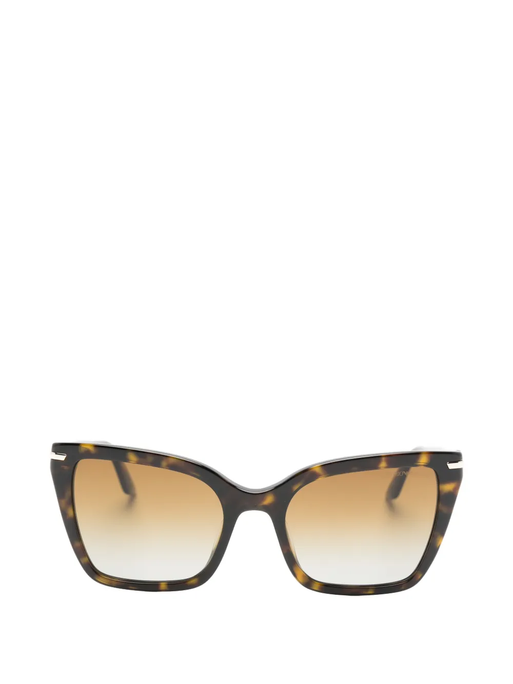 Emporio Armani cat-eye sunglasses - Marrone
