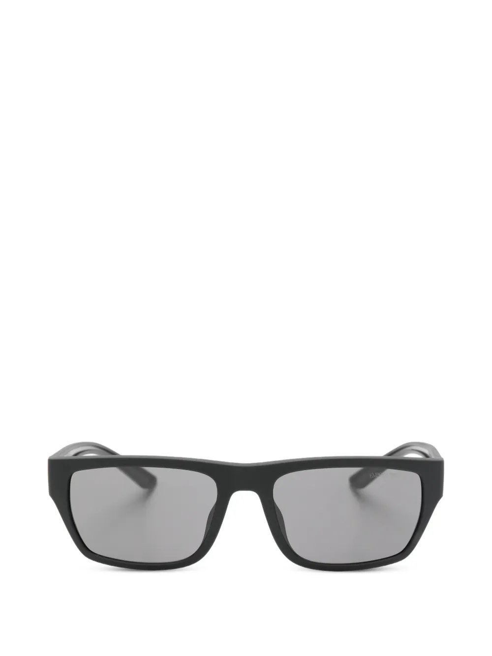 Emporio Armani rectangle frame sunglasses - Nero