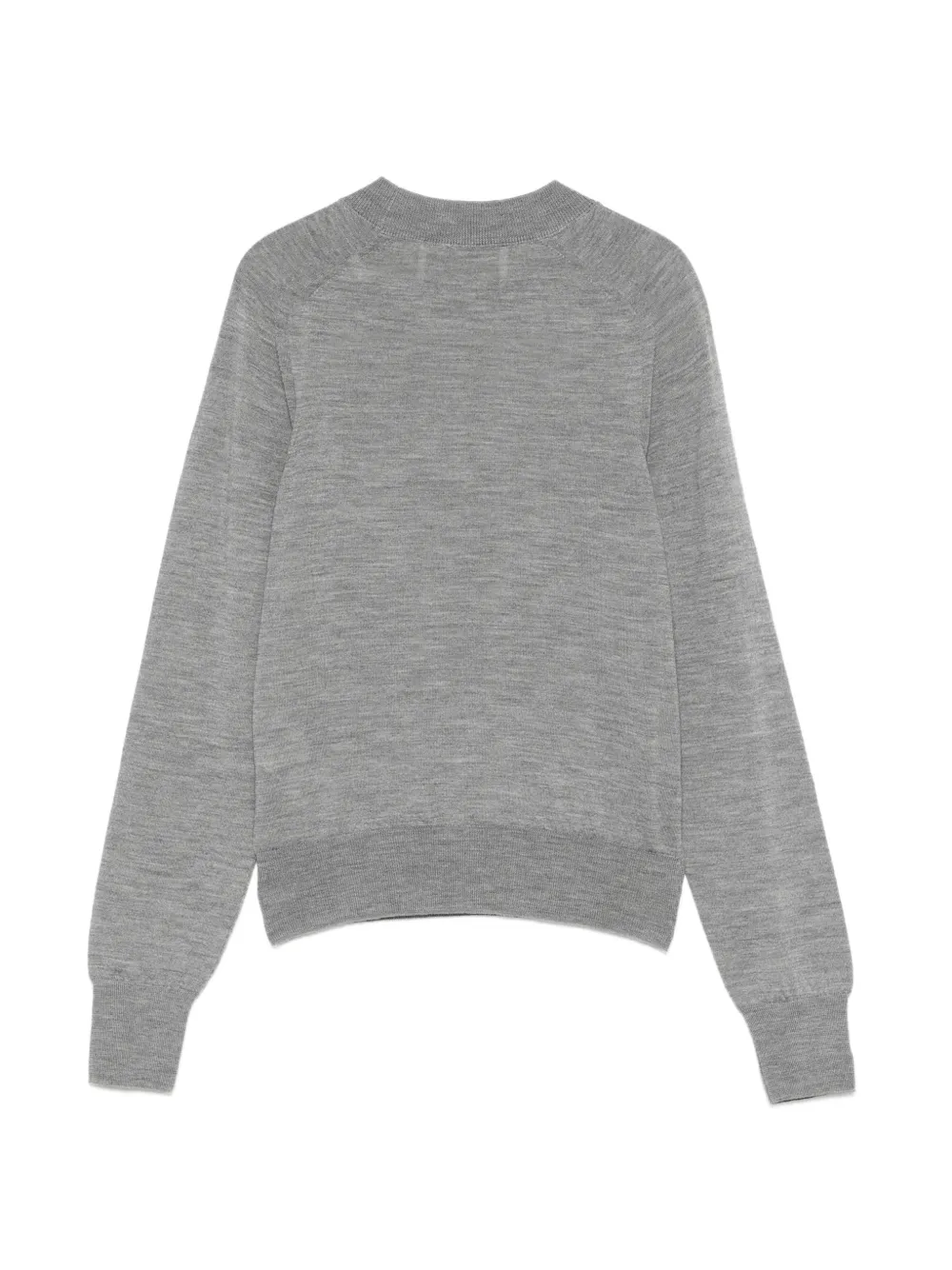  Ami Paris Round-neck Sweater - Grey 