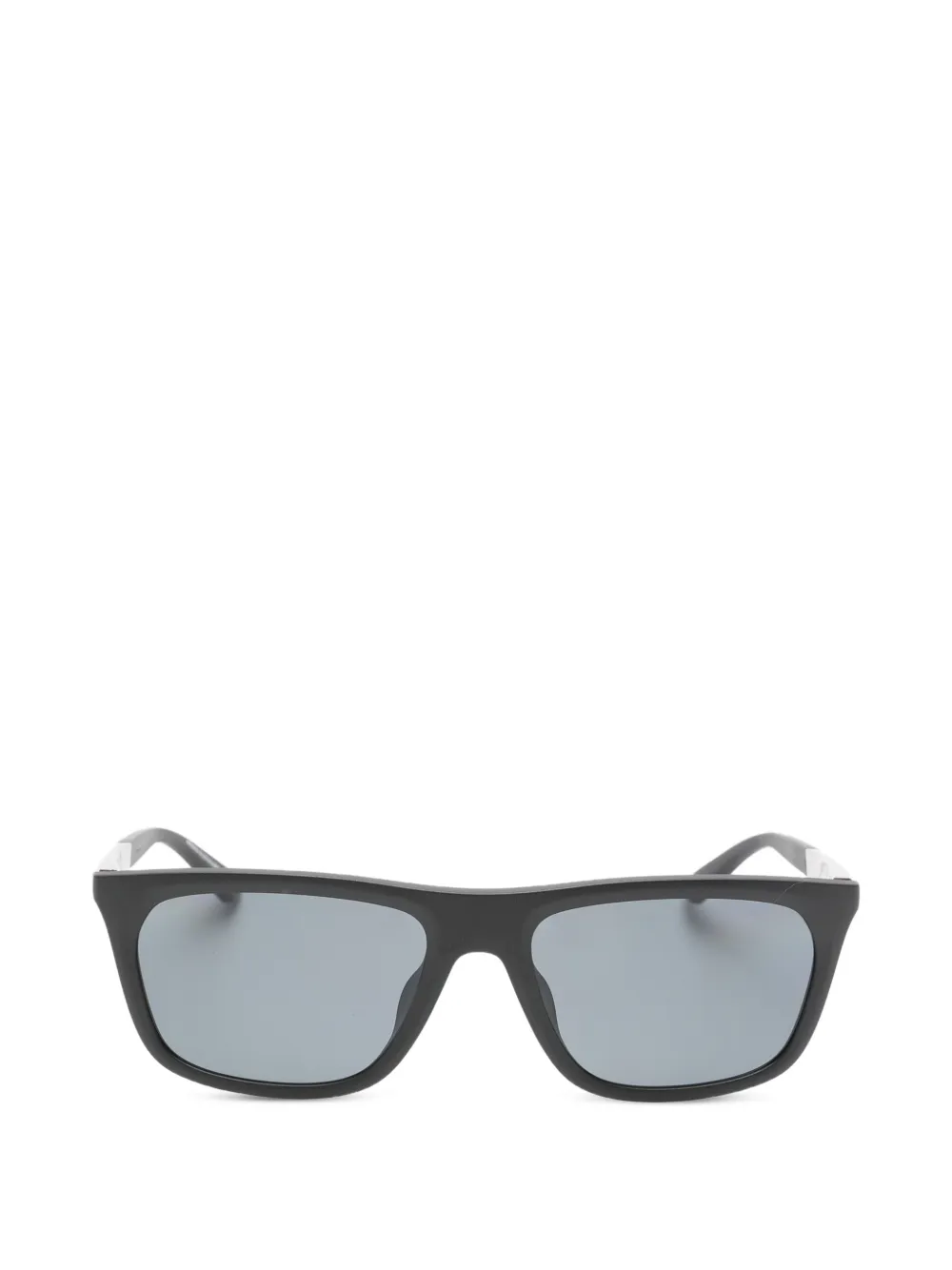 Emporio Armani rectangle-frame sunglasses - Schwarz