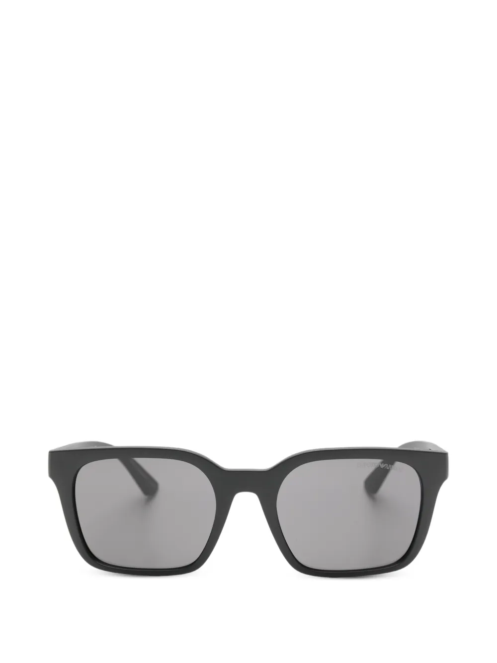 Emporio Armani square frame sunglasses - Schwarz