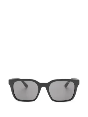 Diesel オーバルフレーム サングラス | ブラック | FARFETCH JP