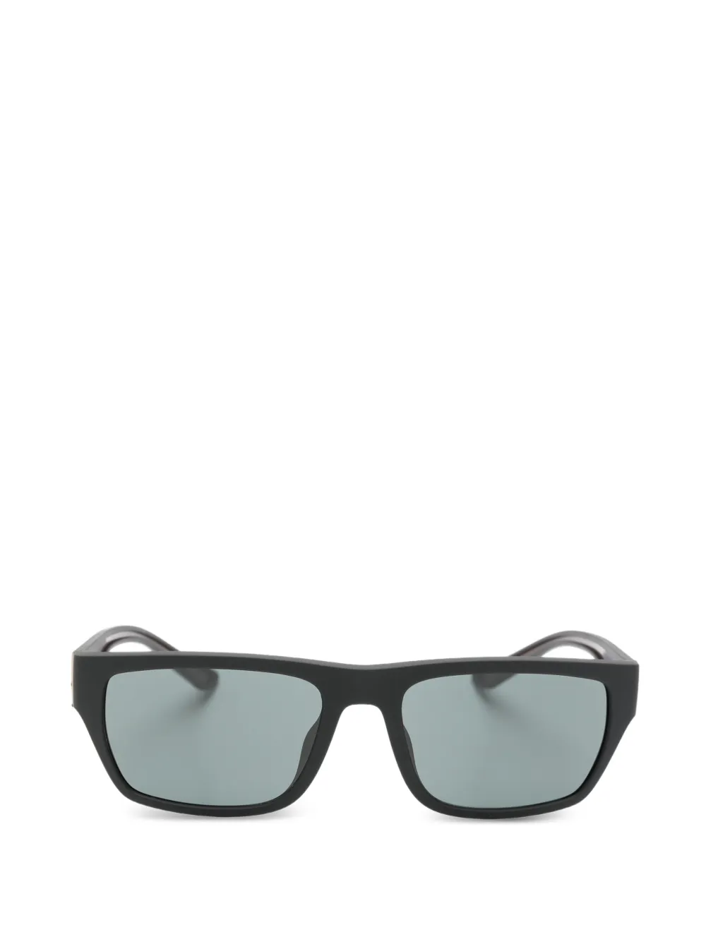Emporio Armani rectangle frame sunglasses - Schwarz