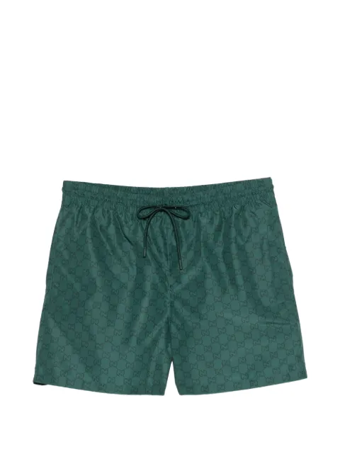 Gucci gg pattern beach shorts