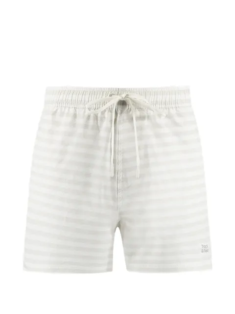 Track & Field Glow stripe-pattern shorts