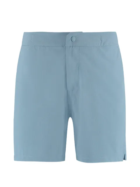 Track & Field adjustable-tab side-slit swim shorts