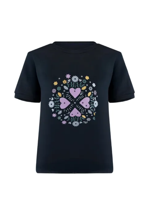 Track & Field Camiseta com estampa de coração