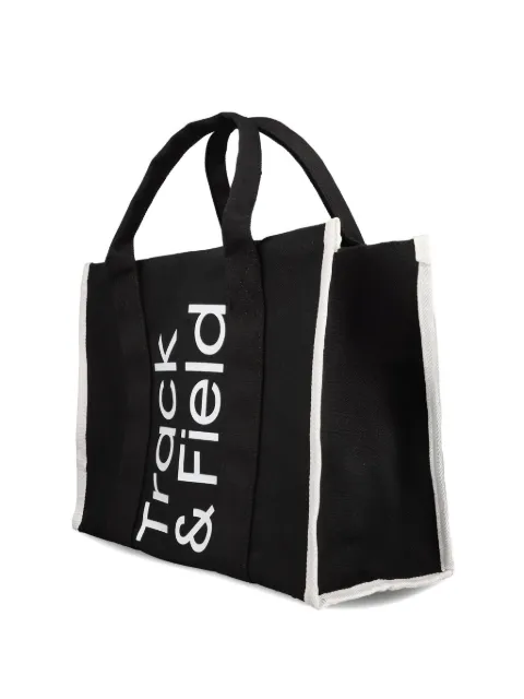Track & Field Bolsa tote de canvas com estampa de logo