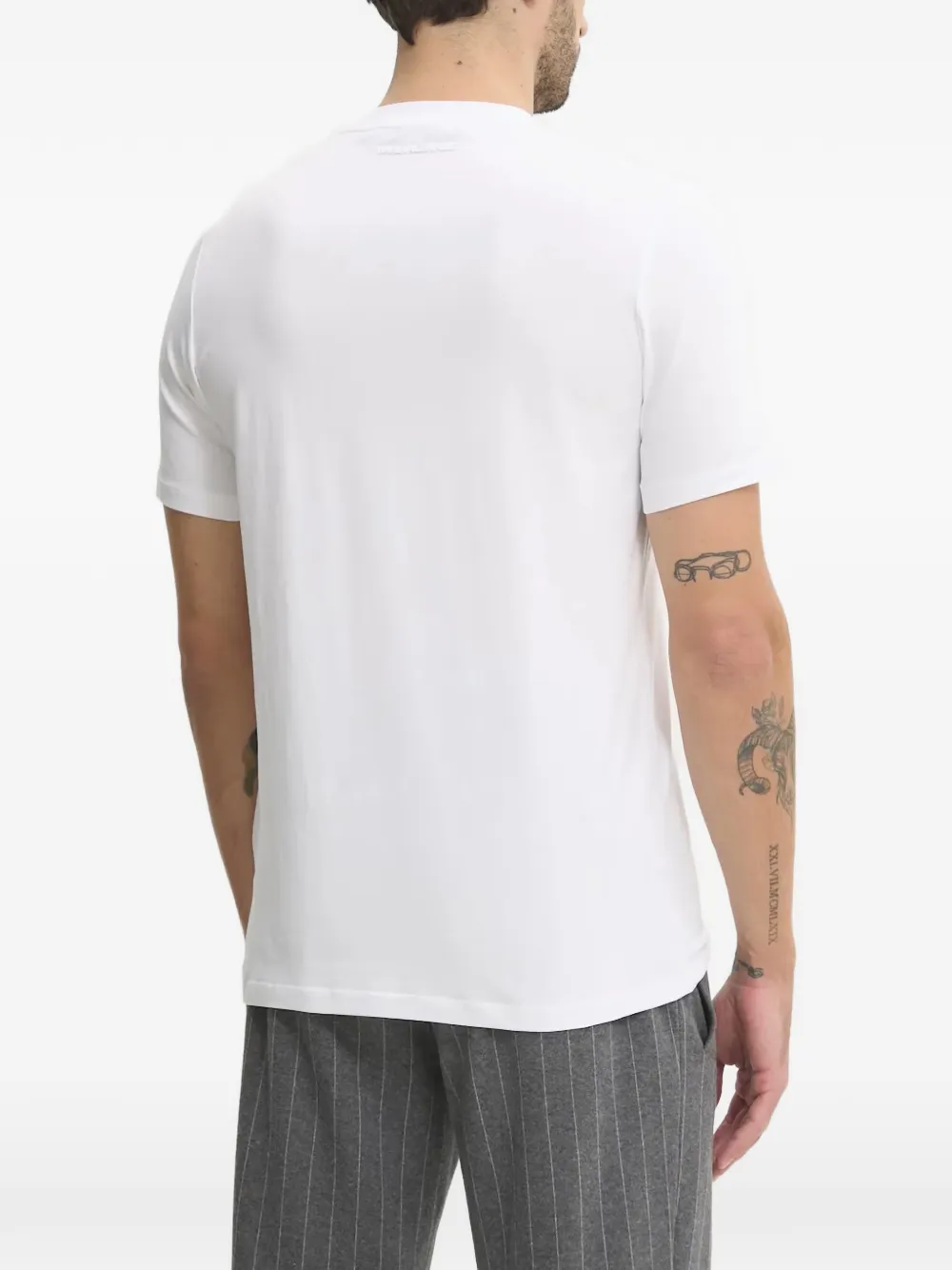 Karl Lagerfeld T-shirt met logodetail Wit