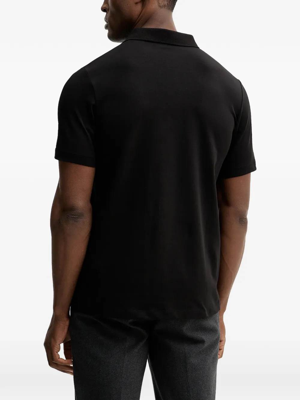 Karl Lagerfeld Poloshirt met logo Zwart