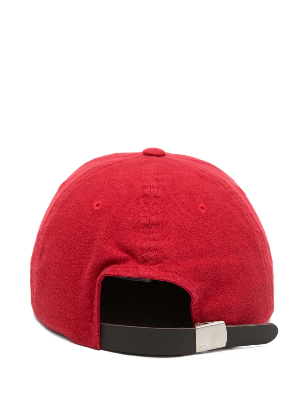  Low Classic Cotton Baseball Cap - Red 