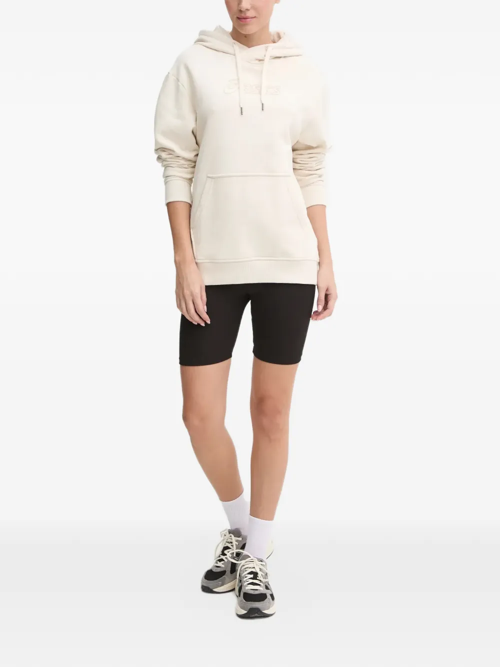 ASICS Sportjack met logoprint Zwart