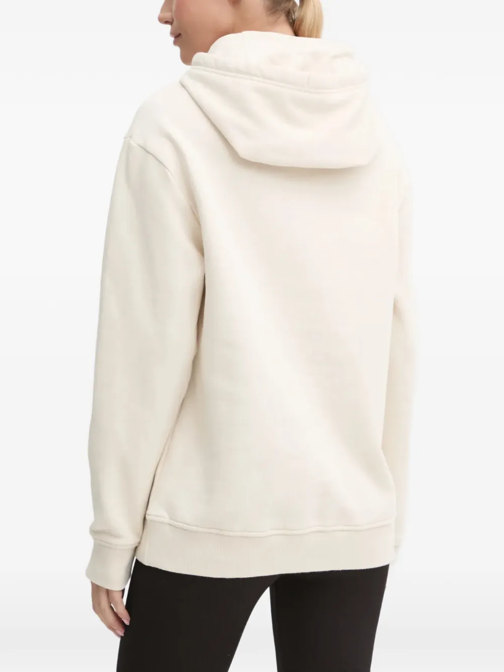 ASICS Hoodie met logodetail Beige