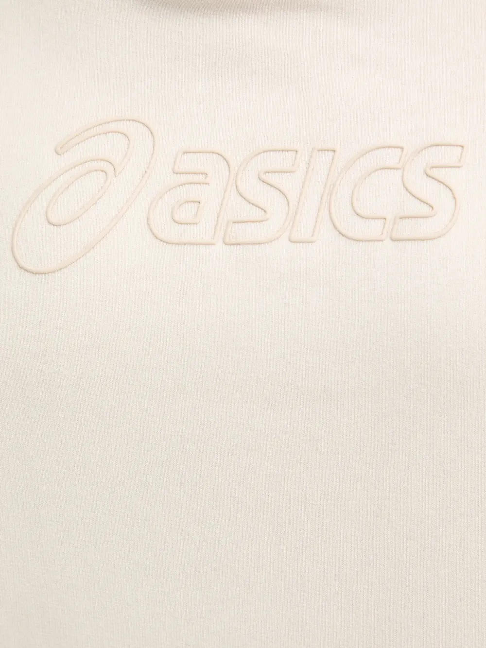 ASICS Hoodie met logodetail Beige