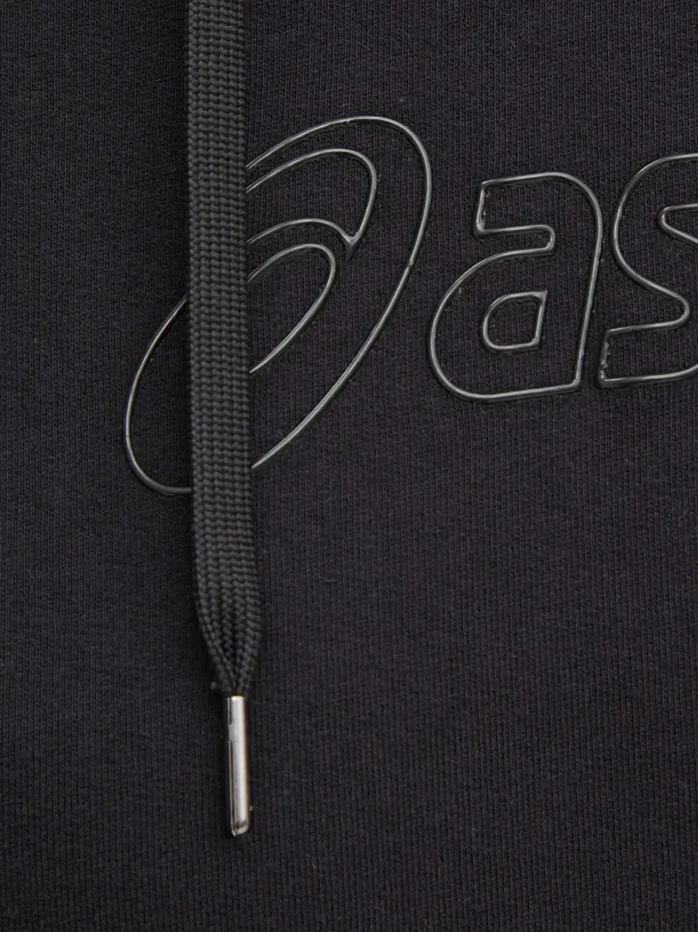 ASICS Hoodie met logoprint Zwart