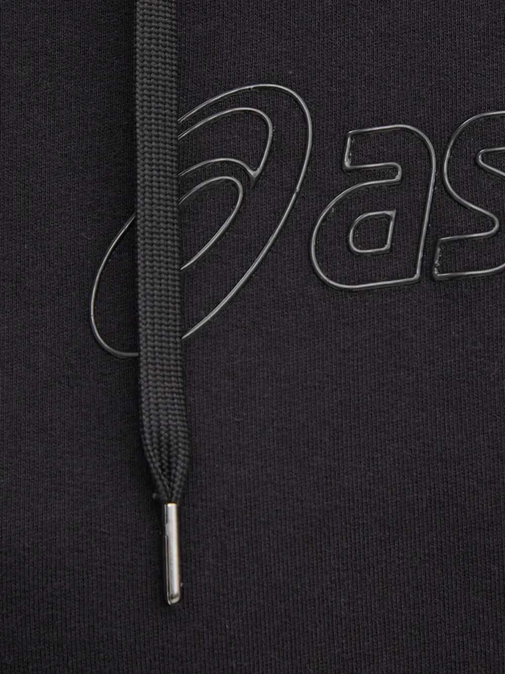 ASICS Hoodie met logoprint Zwart