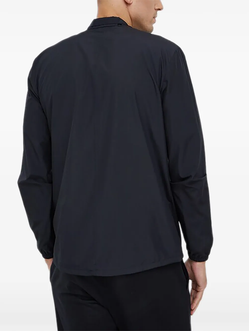 ASICS Sportjack met logoprint Zwart