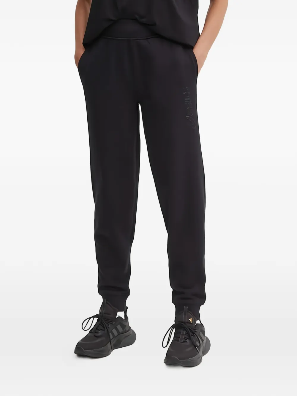 ASICS logo-detail track pants - Nero