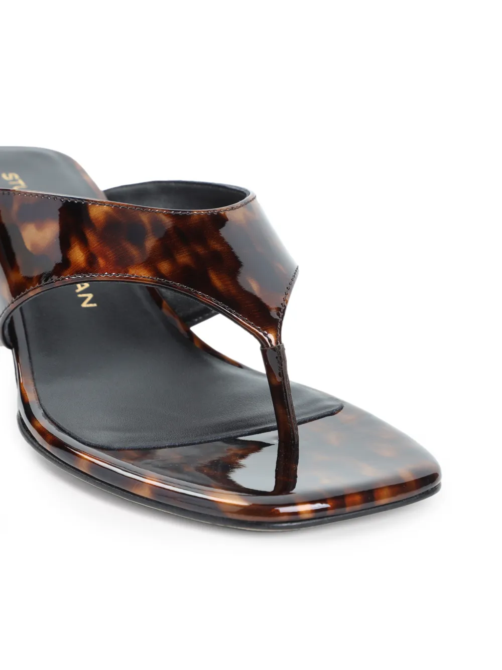 Stuart Weitzman Sandalen met sleehak Bruin