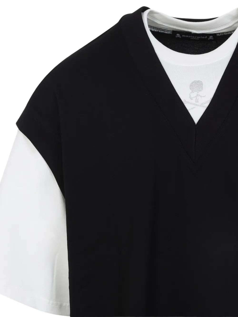 V-Neck Layered T-Shirt
