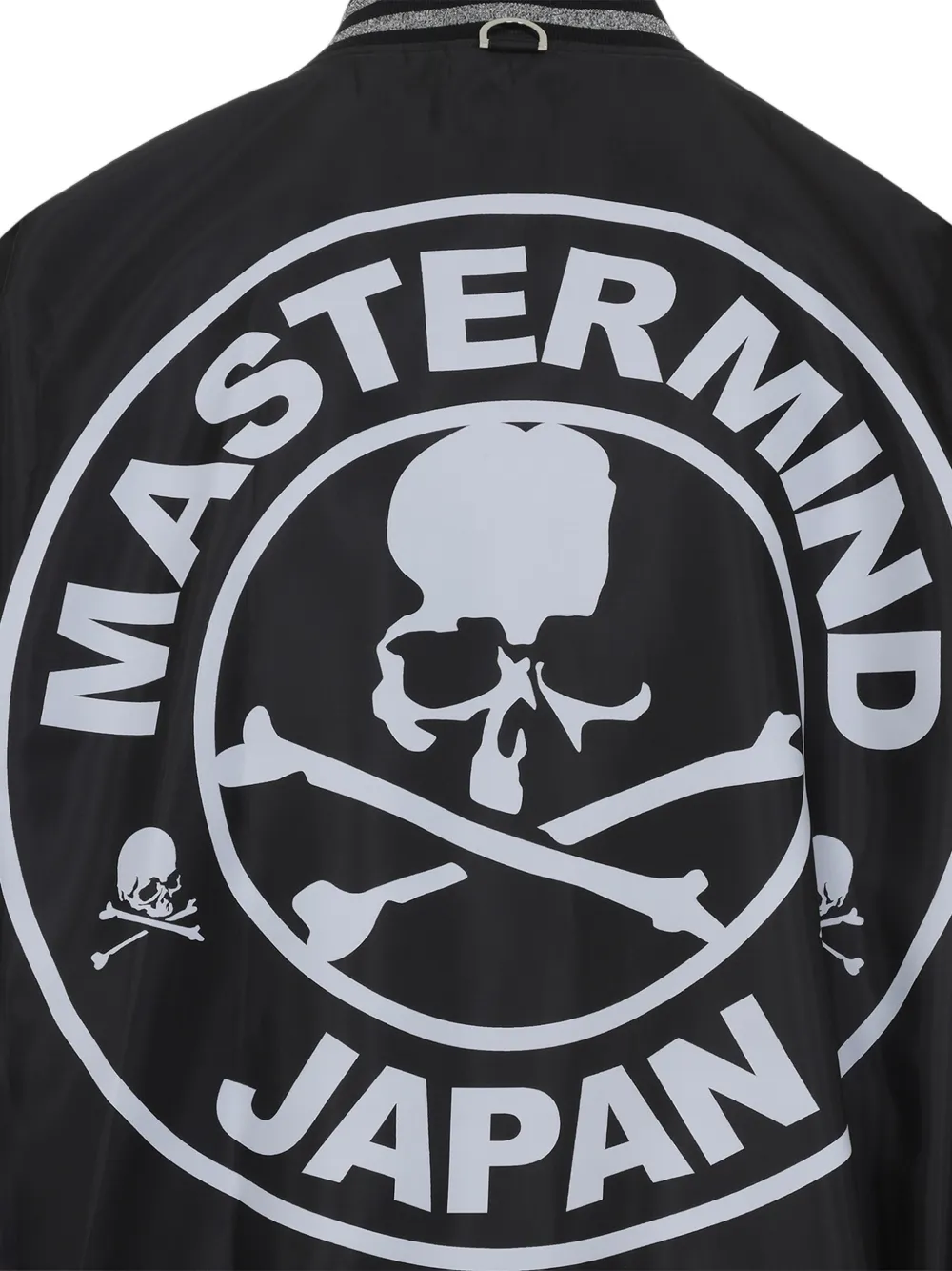  Mastermind Japan Skull Print Bomber Jacket - Black 