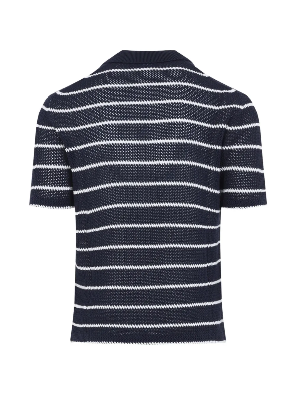 Ralph Lauren Purple Label Gestreept T-shirt Blauw