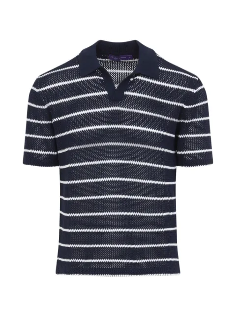 Ralph Lauren Purple Label playera con motivo de rayas