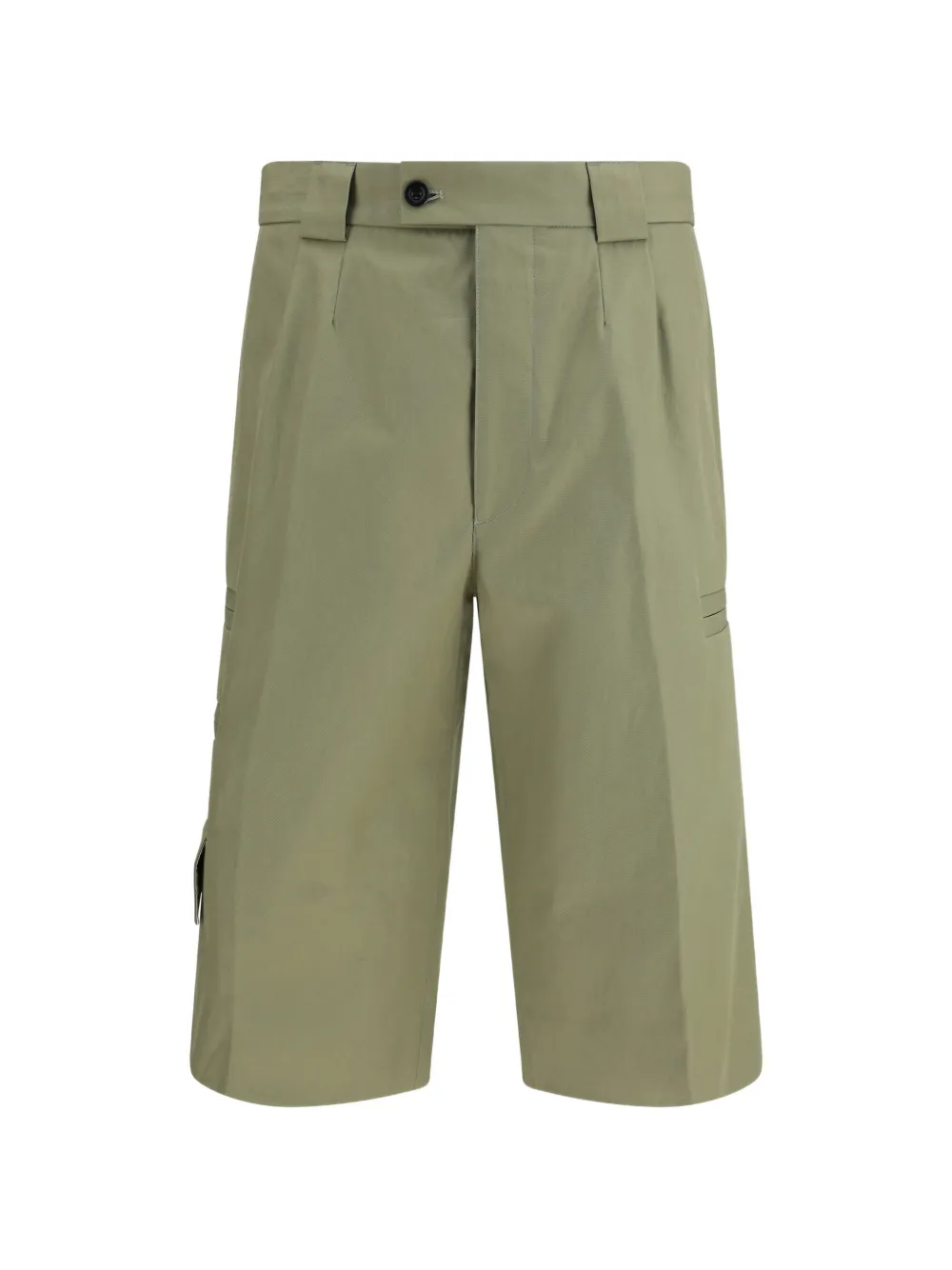 Namacheko Delta cotton chino shorts - Verde