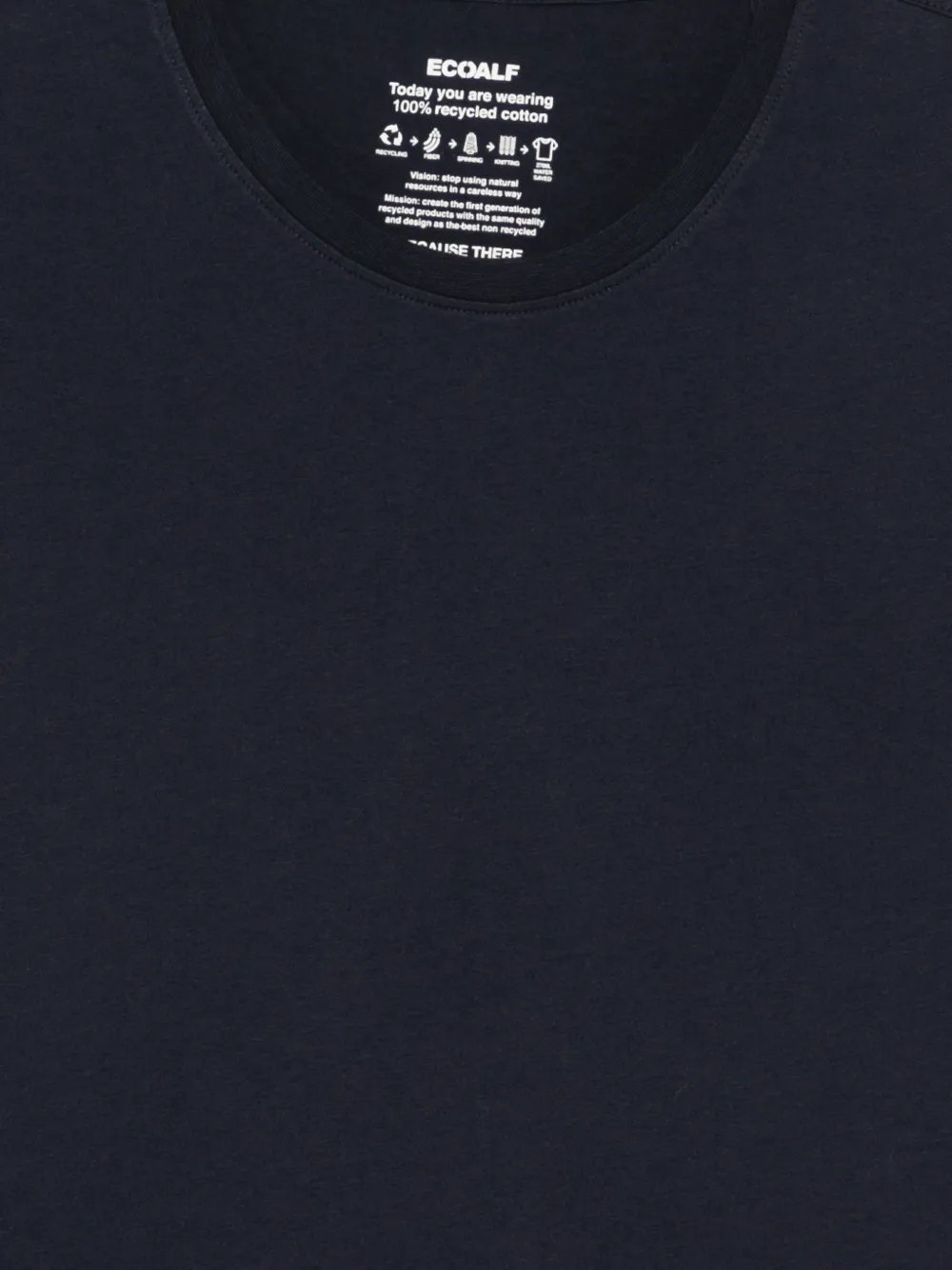 Ecoalf Vent T-shirt met ronde hals Blauw