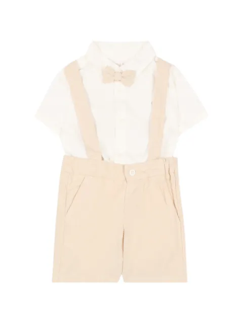 Mayoral set de shorts con logo bordado (set de 3 piezas)