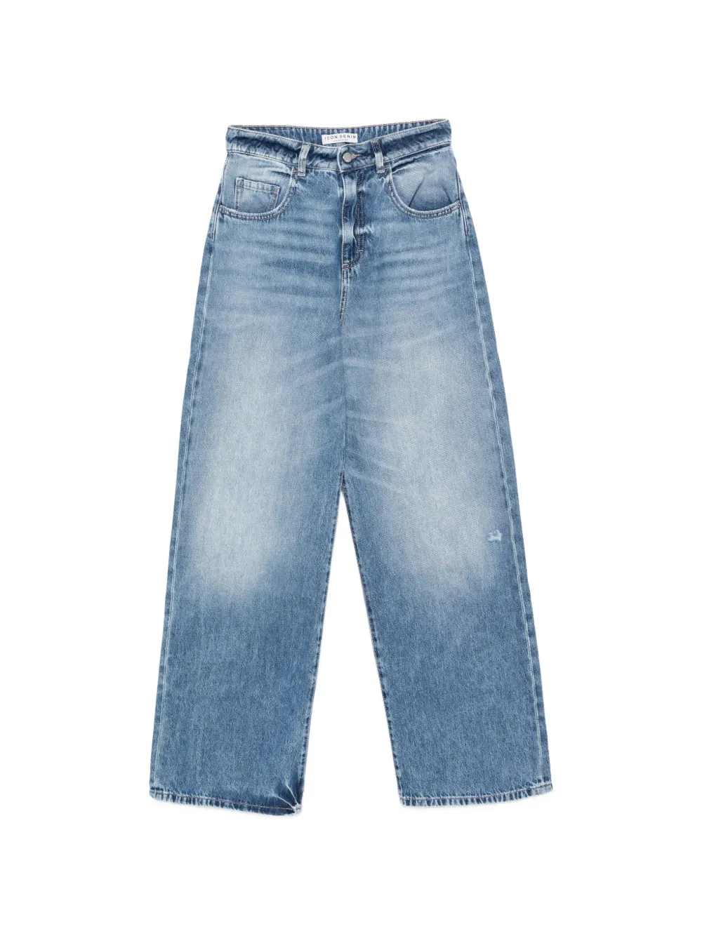 ICON DENIM Poppy distressed jeans - Blu