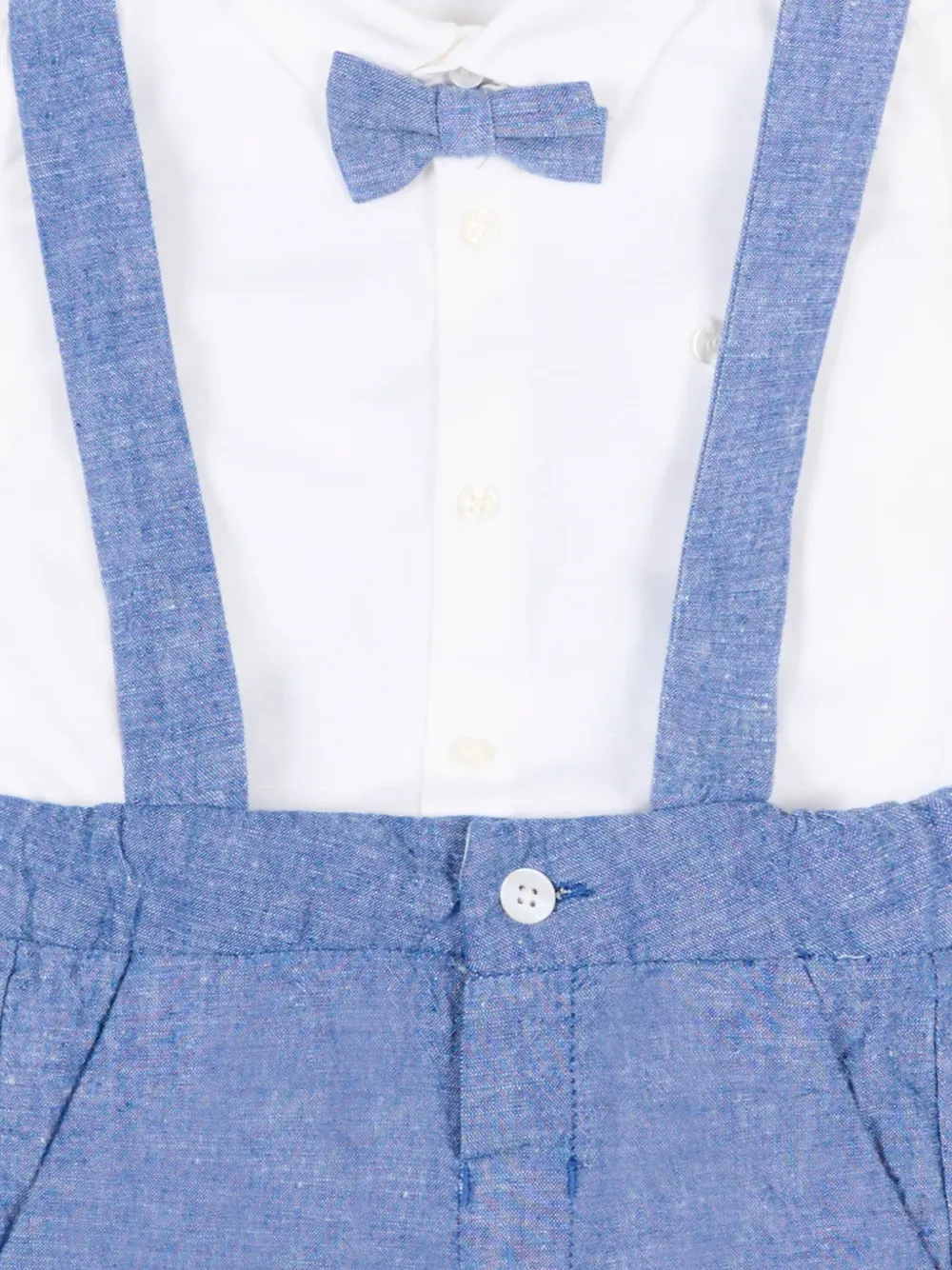Bow-Detail Shorts Set (Set Of Three)