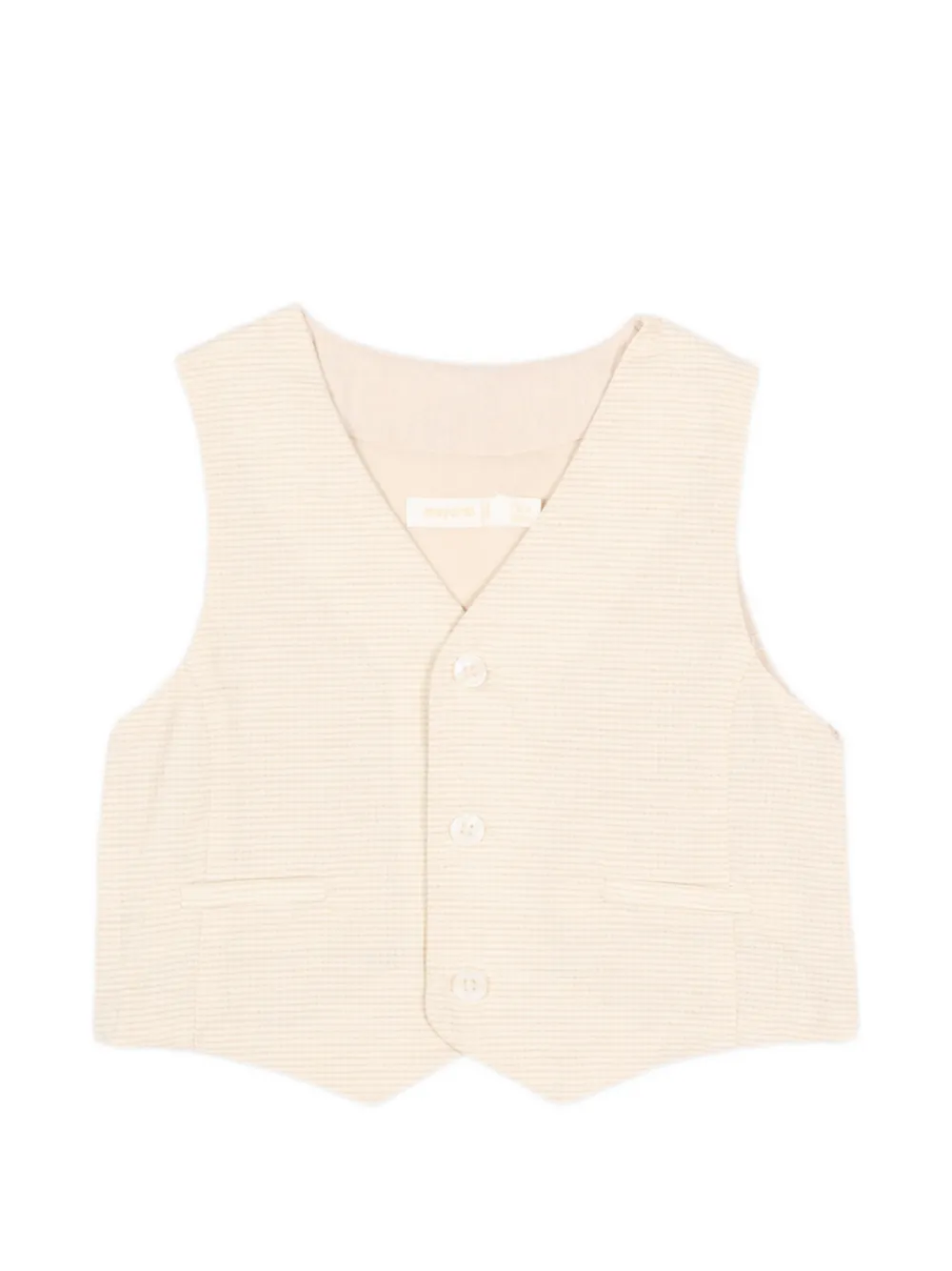 Mayoral V-neck vest - Toni neutri