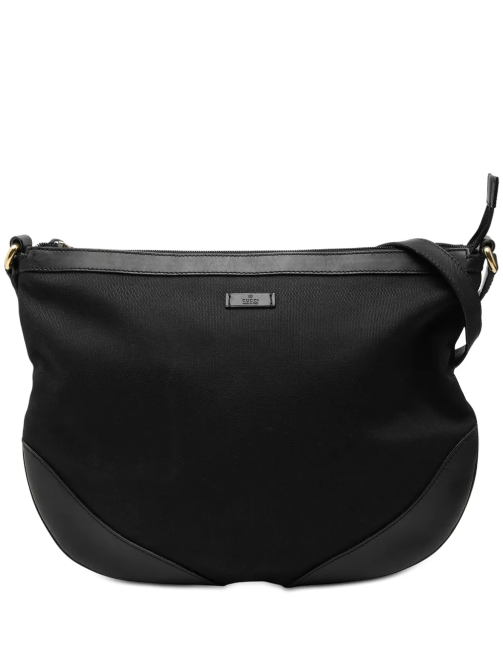 Gucci Pre-Owned 2000-2015 Canvas crossbody bag - Nero