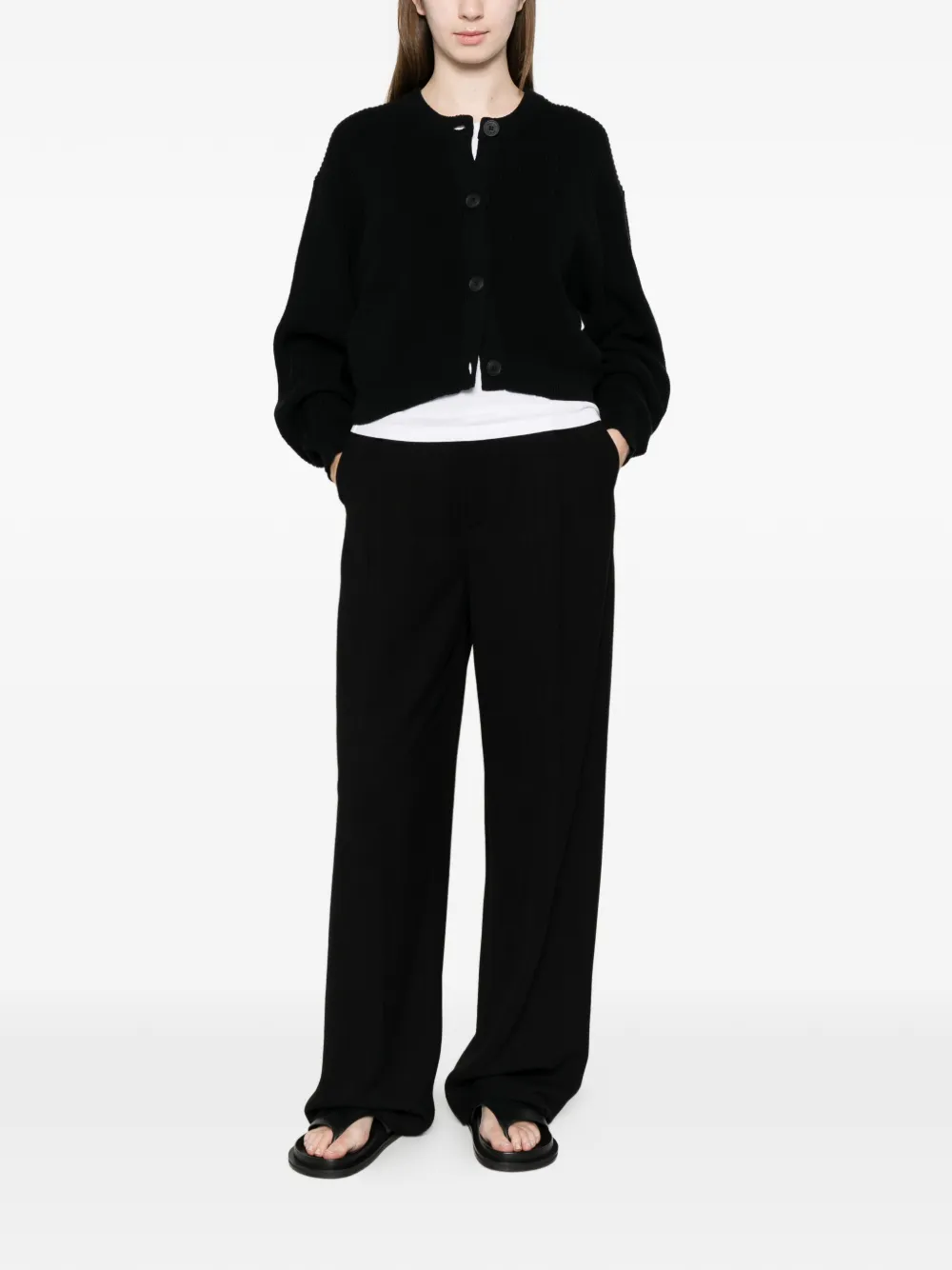  Ct Plage Button Pocket Knitwear - Black 