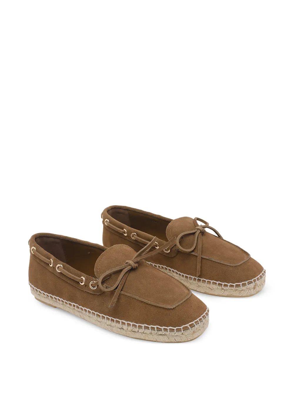  Palomitas By Paloma Barcelò Laces Round Toe Loafers - Brown 