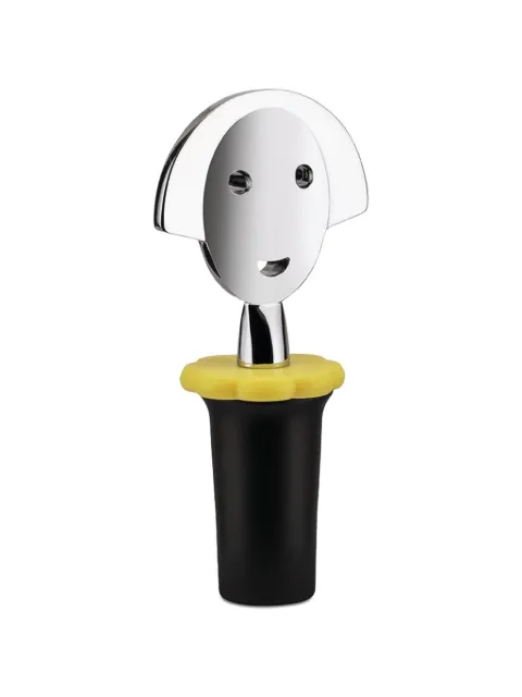 Alessi face wine stopper