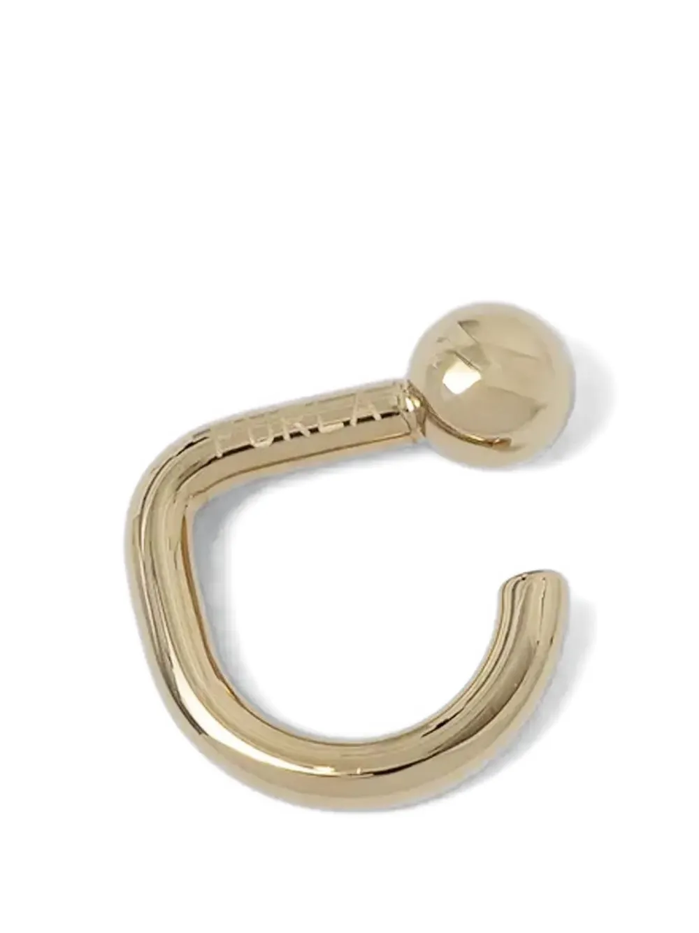 Furla Ohrring mit Kugelverzierung - Gold
