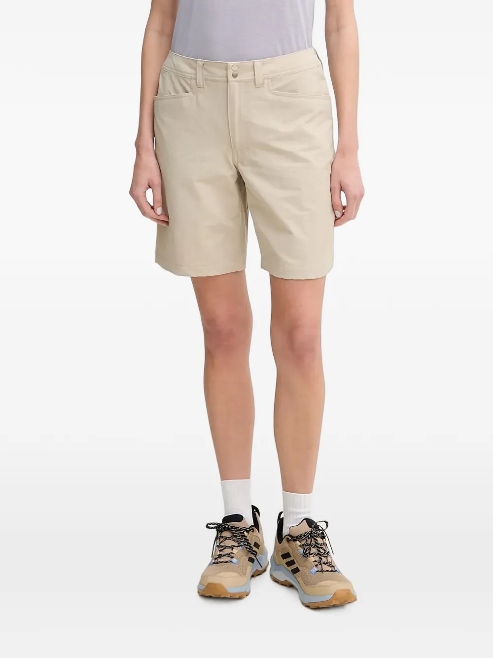 Haglöfs Shorts mit Gürtelschlaufen - Nude