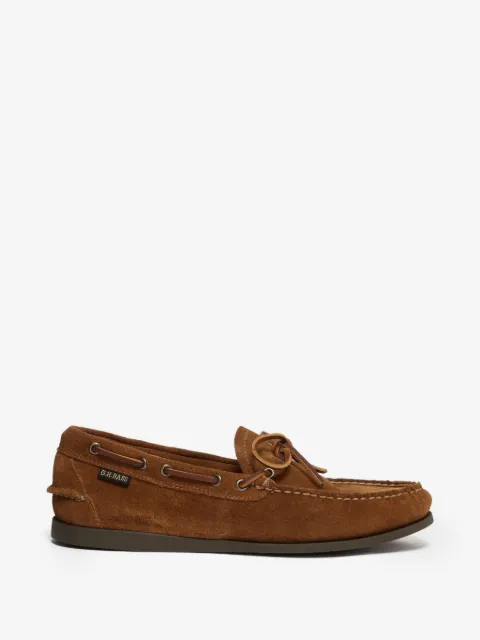 G.H.Bass mocassins Camp Moc Decker en daim