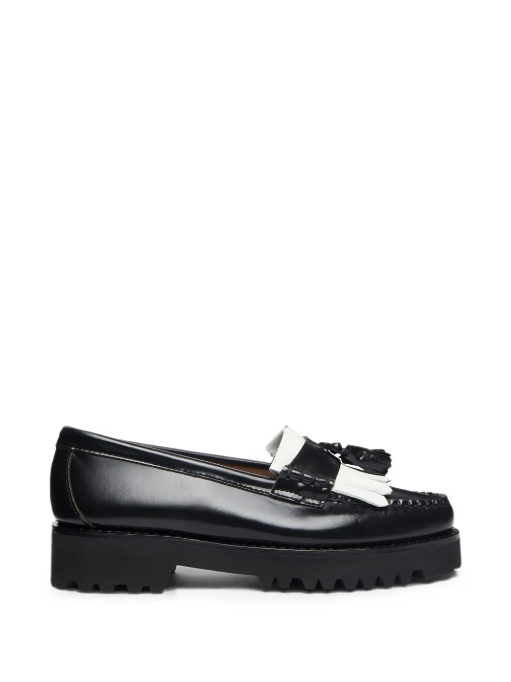 G.H.Bass Weejuns 90s Esther Kiltie tassel loafers - Nero