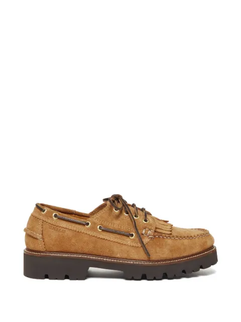 G.H.Bass Ranger Camp Moc fringe-detail leather boat shoes