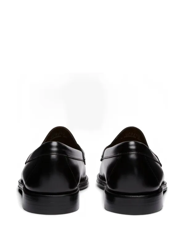 G.H.Bass Weejuns Logan Penny Loafers | Black | FARFETCH AO