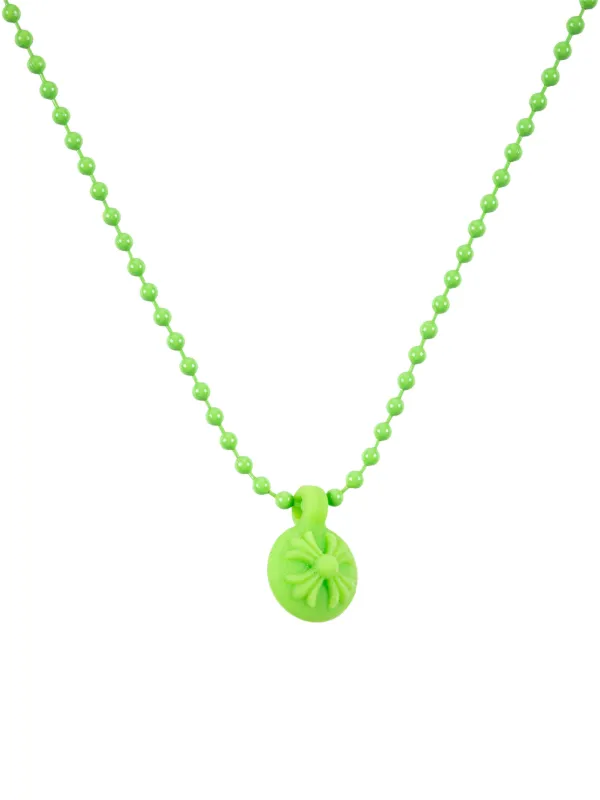 クロムハーツ シリコンネックレス CrossBall Green 34635720_66373926_600.jpg