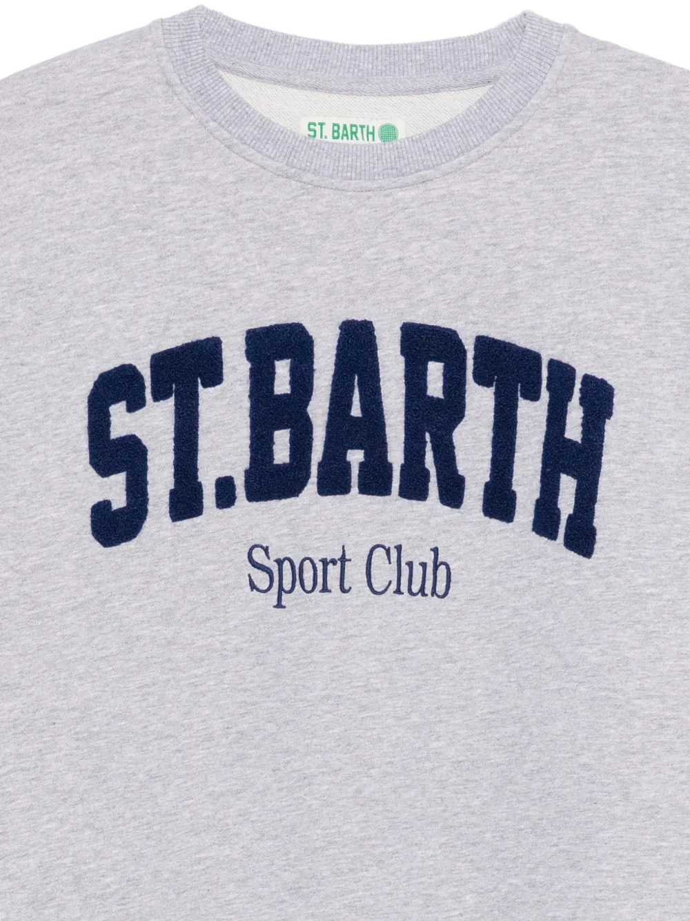 MC2 Saint Barth Ponza sweater met applicatie Grijs