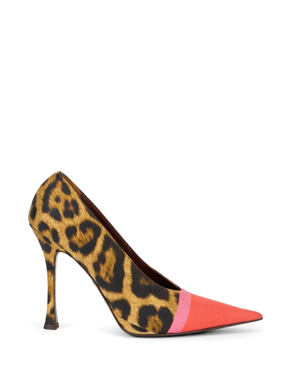 Roberto Cavalli animal-print pointed-toe pumps Bruin
