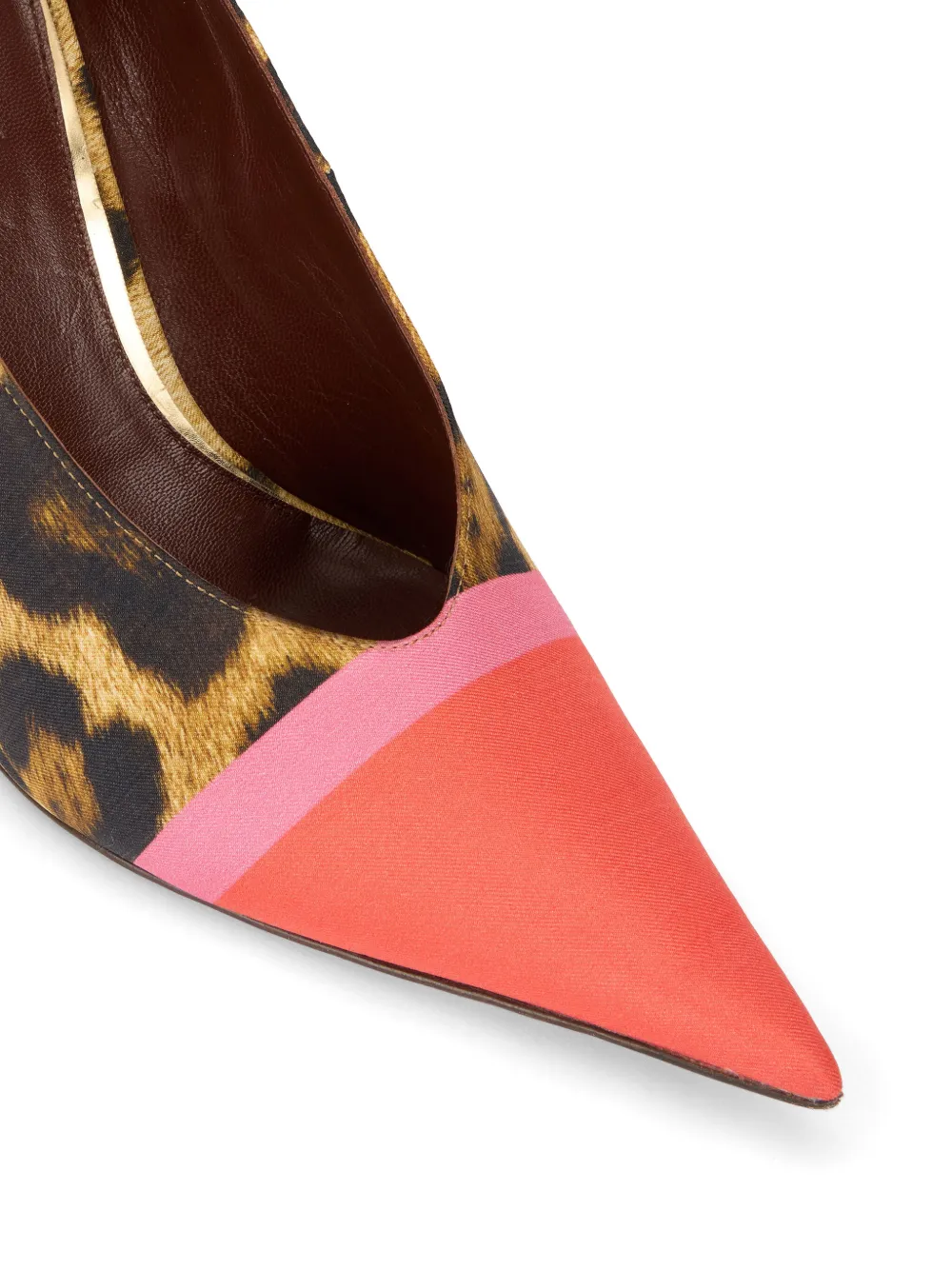 Roberto Cavalli animal-print pointed-toe pumps Bruin