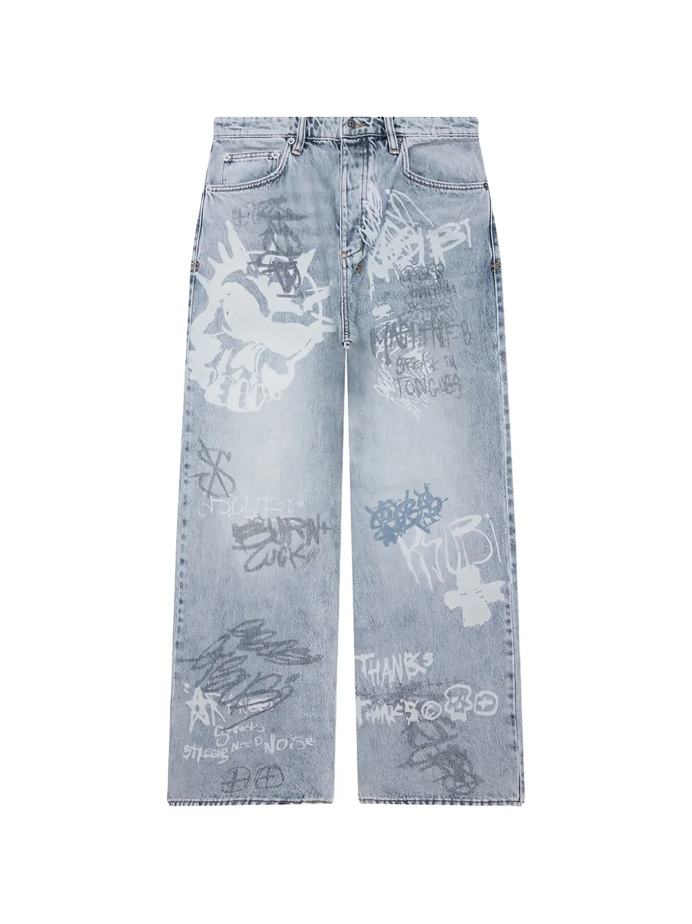 Ksubi Maxx Rogue graffiti jeans - Blu