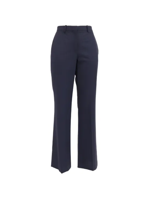 Theory pantalon de tailleur en laine à taille haute