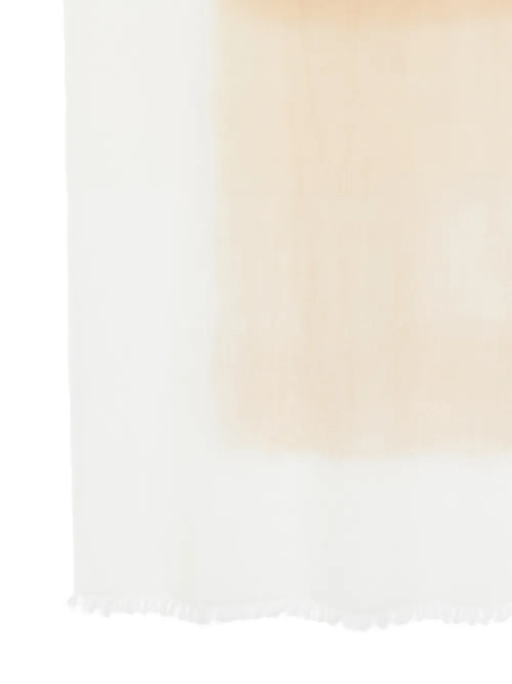  D'aniello Frayed-edges Scarf - Neutrals 